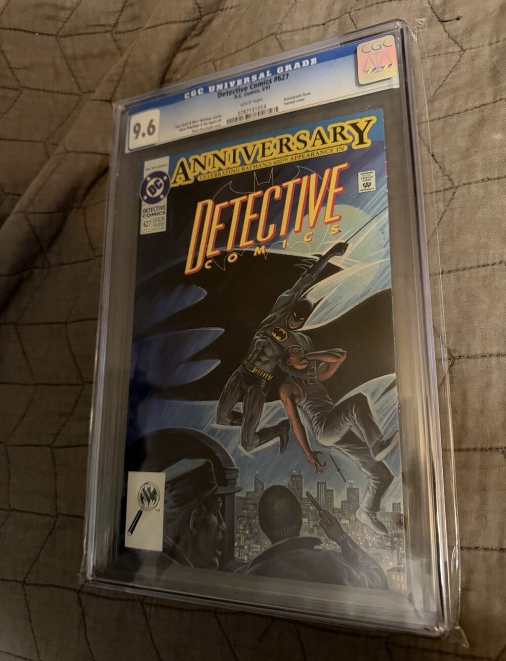 DC Comics Detective Comics #627 (1991) CGC 9.6 White Pages Norm Breyfogle Cover
